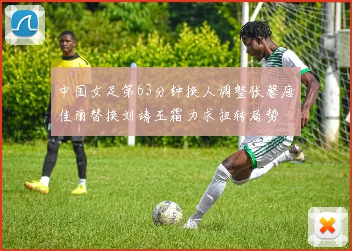 中国女足第63分钟换人调整张馨唐佳丽替换刘靖王霜力求扭转局势